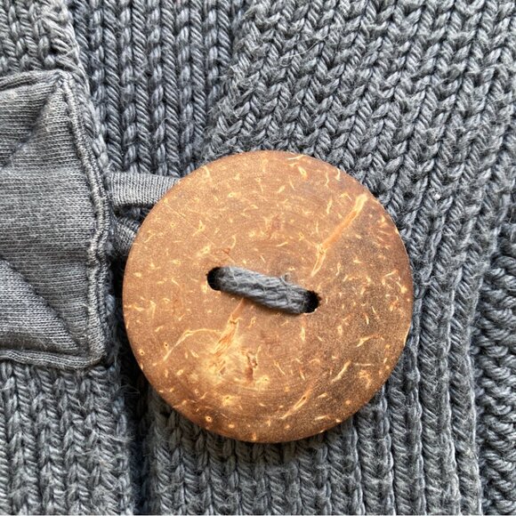 PURE Handknit Cotton Short Sleeve Cardigan - Picture 6 of 9